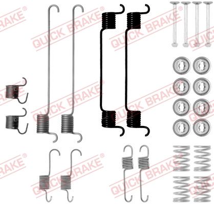 QUICK BRAKE Piederumu komplekts, Bremžu loki 105-0802